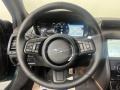 Tan/Light Oyster Stitching 2023 Jaguar F-TYPE P450 AWD R-Dynamic Coupe Steering Wheel