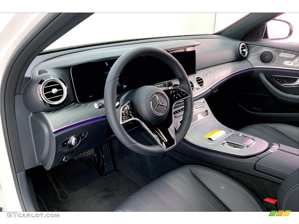 Black Interior 2023 Mercedes-Benz E 350 Sedan Photo #145073099