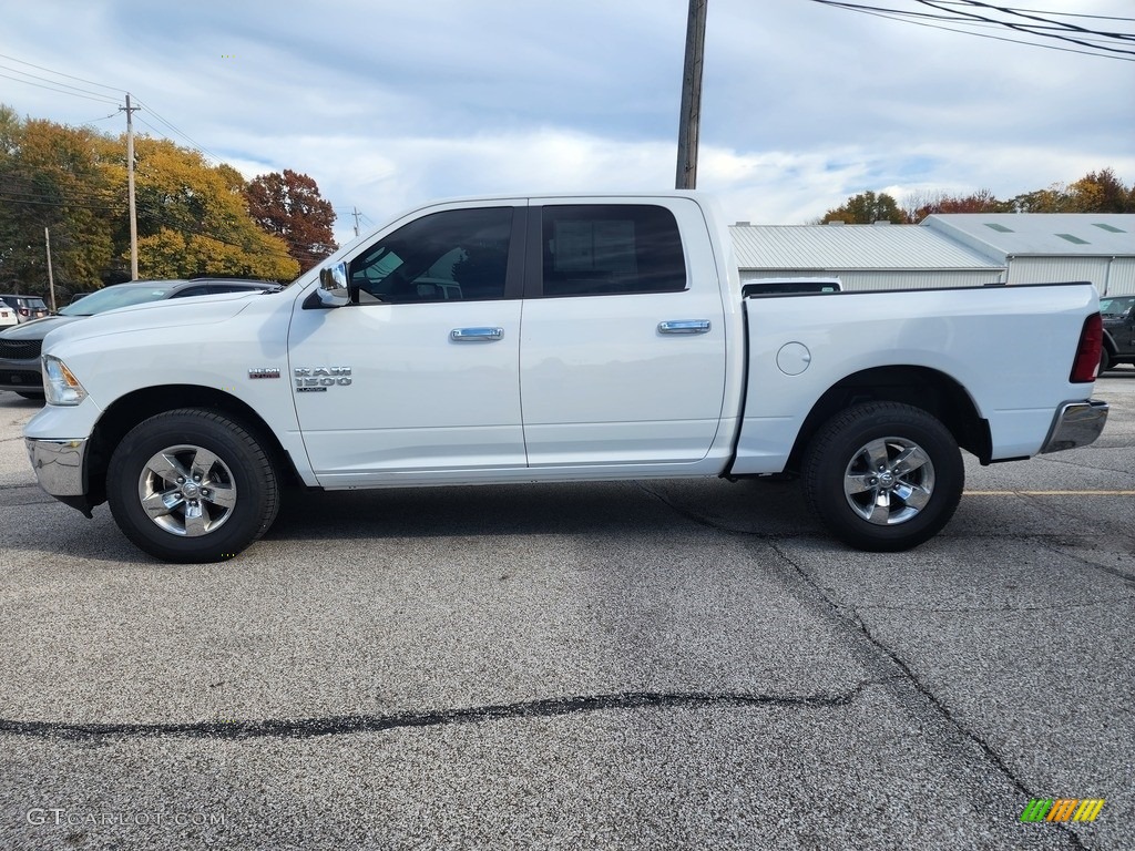 2019 1500 Classic SLT Crew Cab 4x4 - Bright White / Black/Diesel Gray photo #7