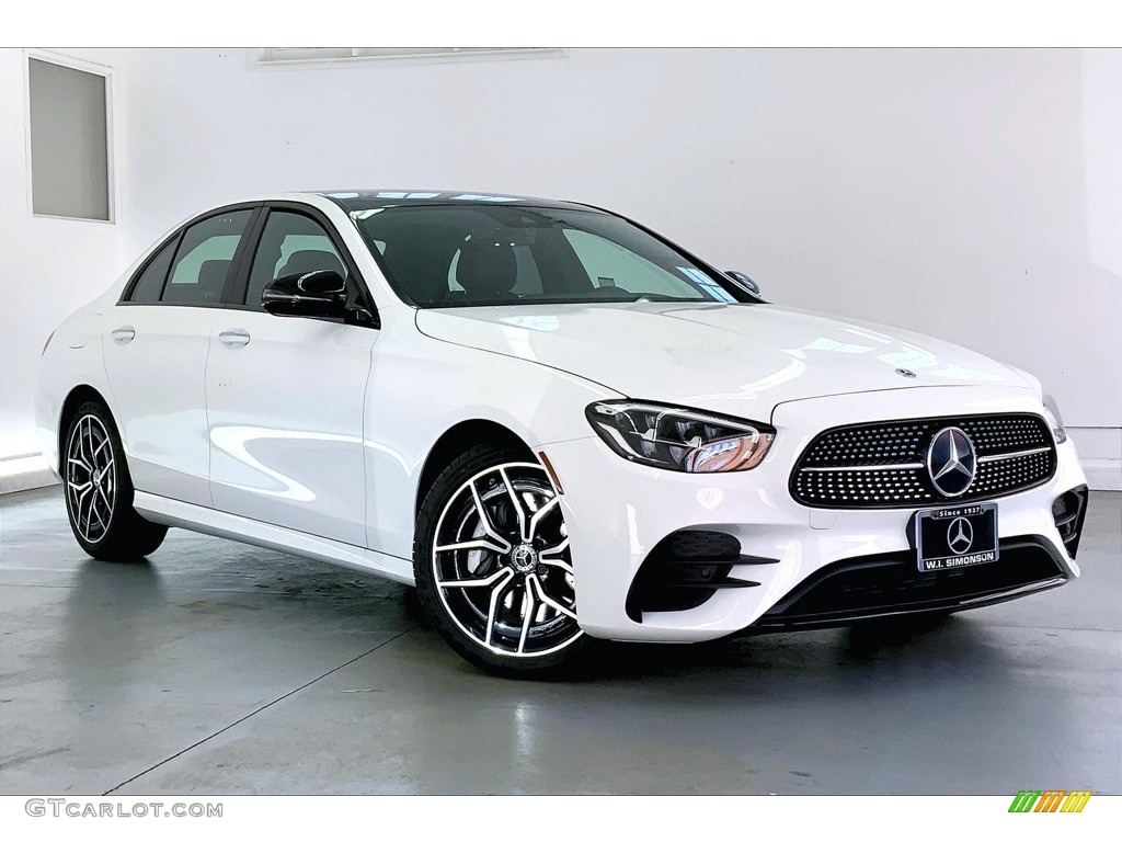 2023 E 350 Sedan - Polar White / Black photo #12