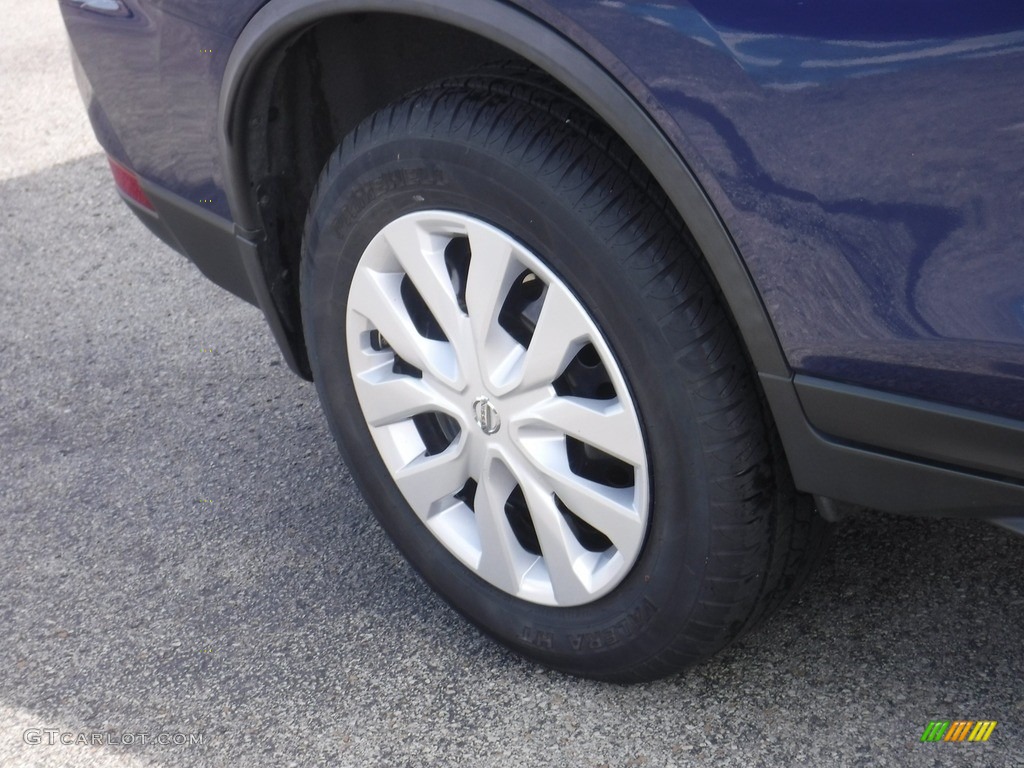 2017 Rogue S AWD - Caspian Blue / Charcoal photo #3