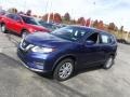 2017 Caspian Blue Nissan Rogue S AWD  photo #5