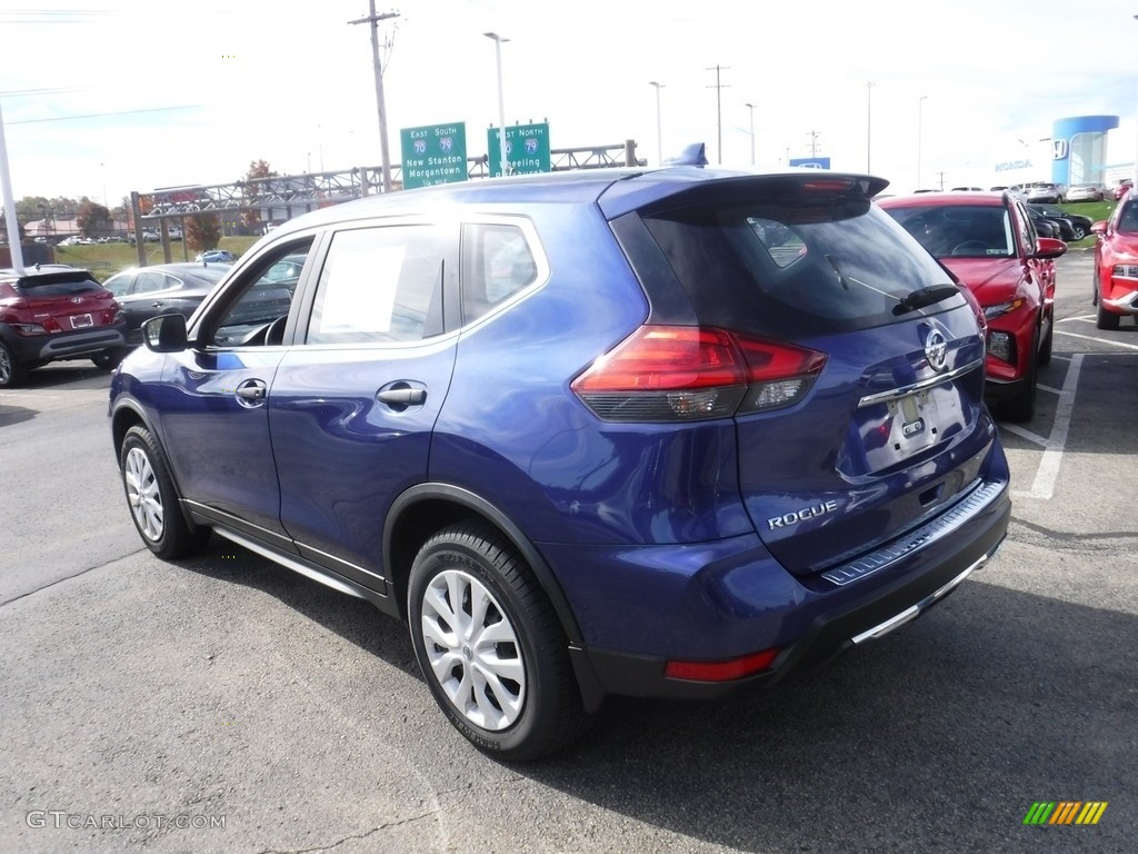 2017 Rogue S AWD - Caspian Blue / Charcoal photo #7