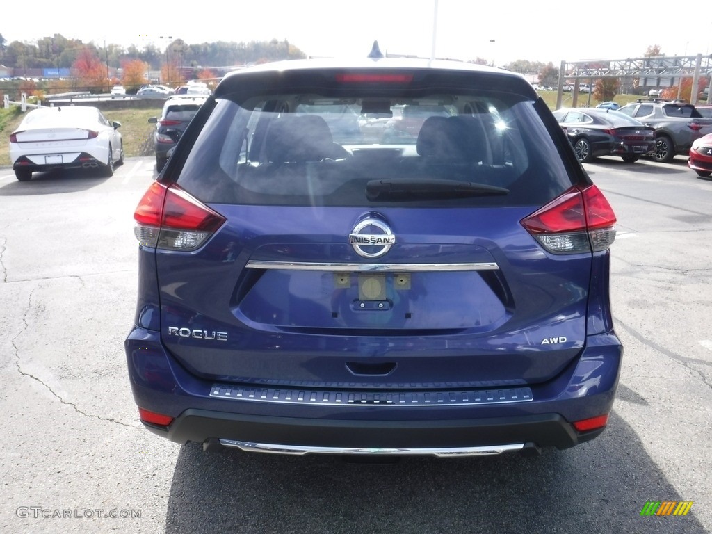2017 Rogue S AWD - Caspian Blue / Charcoal photo #8