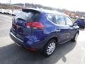 2017 Caspian Blue Nissan Rogue S AWD  photo #9