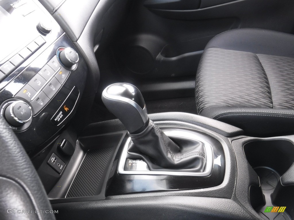 2017 Rogue S AWD - Caspian Blue / Charcoal photo #16