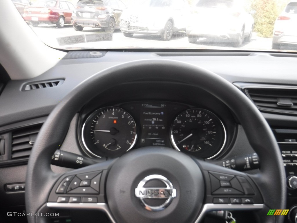 2017 Rogue S AWD - Caspian Blue / Charcoal photo #20