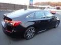 2022 Crystal Black Pearl Honda Civic EX Sedan  photo #6