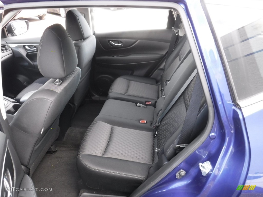 2017 Rogue S AWD - Caspian Blue / Charcoal photo #24