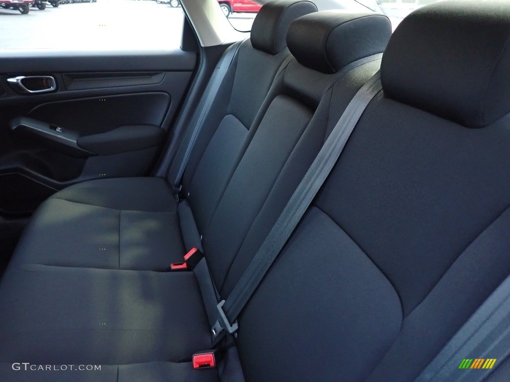 Black Interior 2022 Honda Civic EX Sedan Photo #145074425
