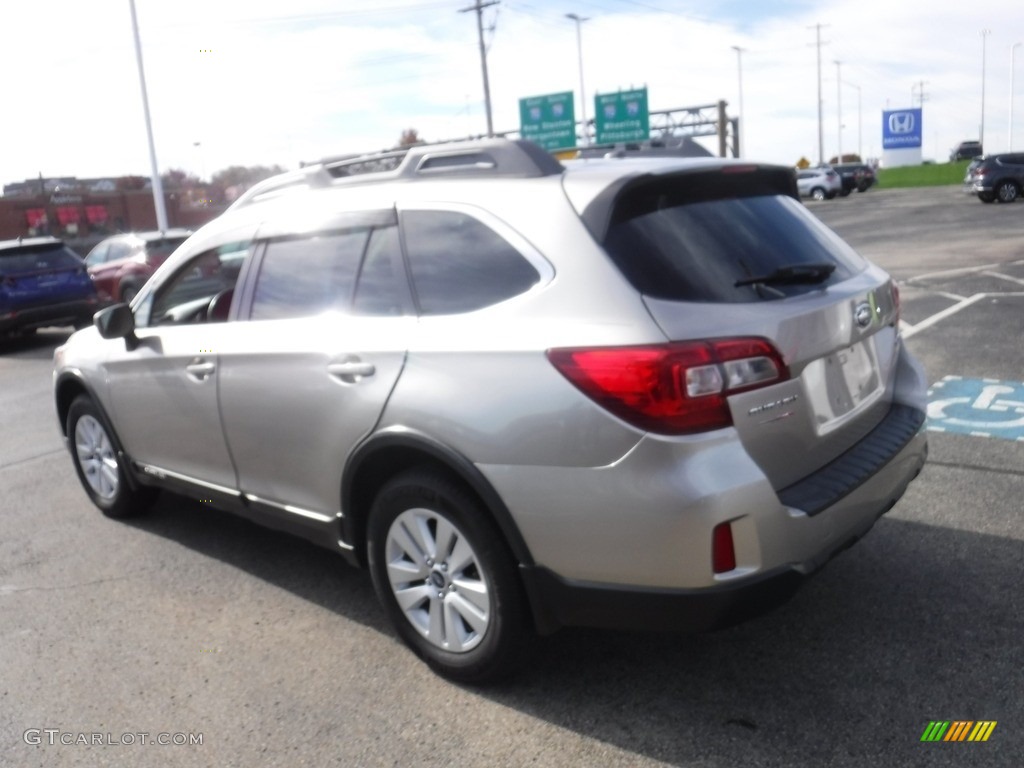 2015 Outback 2.5i Premium - Tungsten Metallic / Warm Ivory photo #8