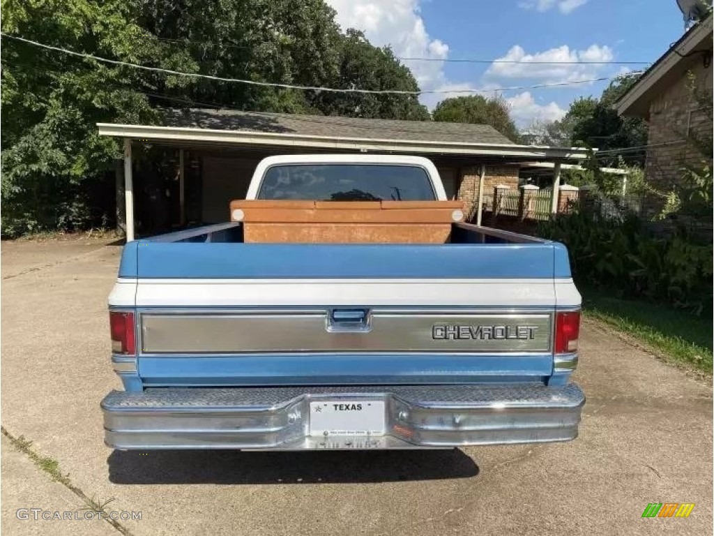 1981 C/K C10 Silverado Regular Cab - Light Blue Metallic / Blue photo #4