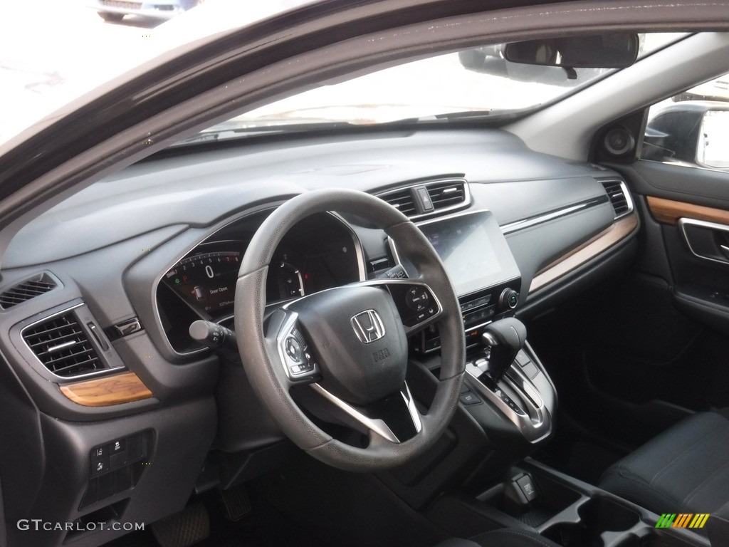 2018 CR-V EX AWD - Dark Olive Metallic / Black photo #13