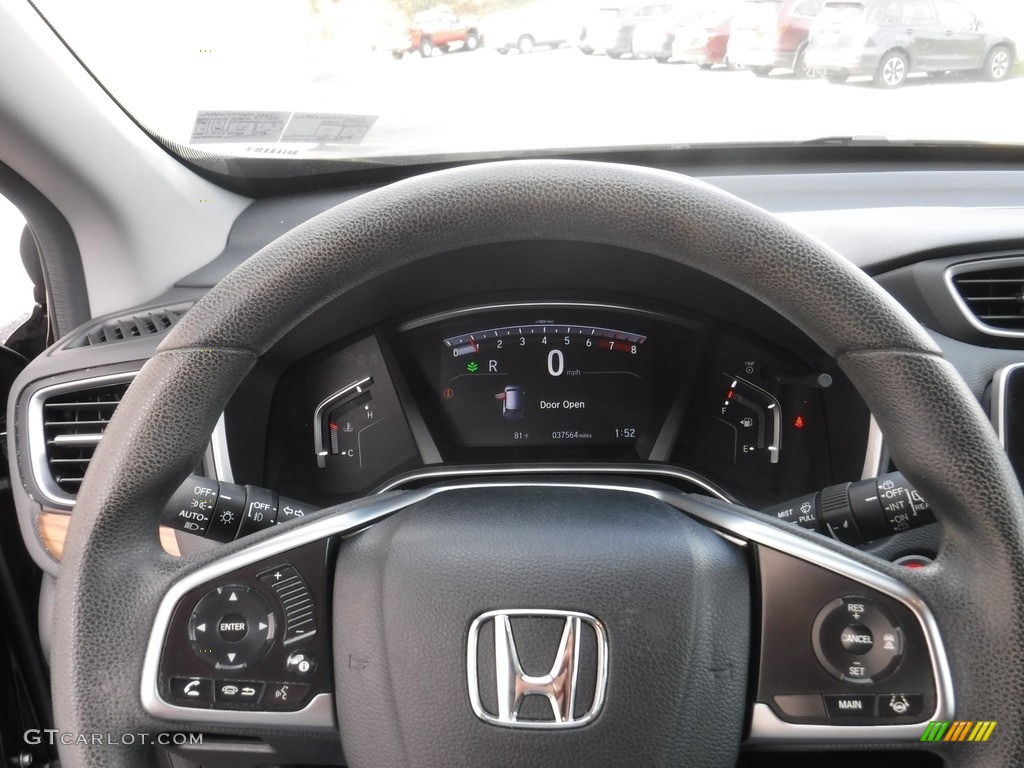 2018 CR-V EX AWD - Dark Olive Metallic / Black photo #24
