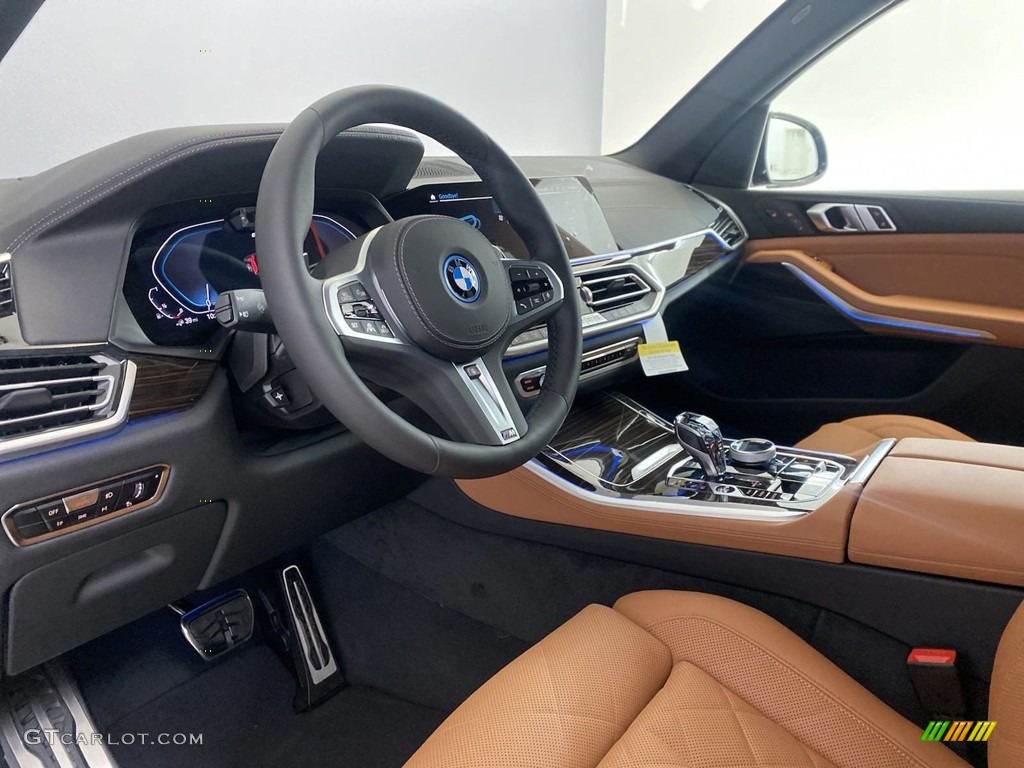 Cognac Interior 2023 BMW X5 xDrive45e Photo #145076840