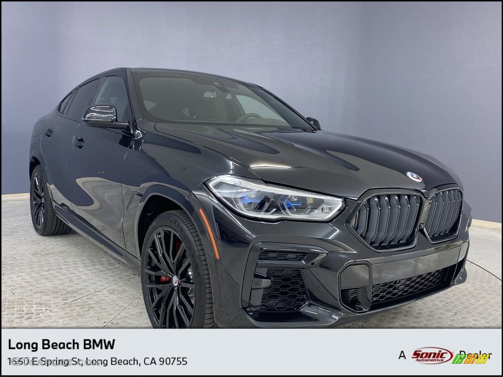 2023 X6 M50i - Black Sapphire Metallic / Black photo #1