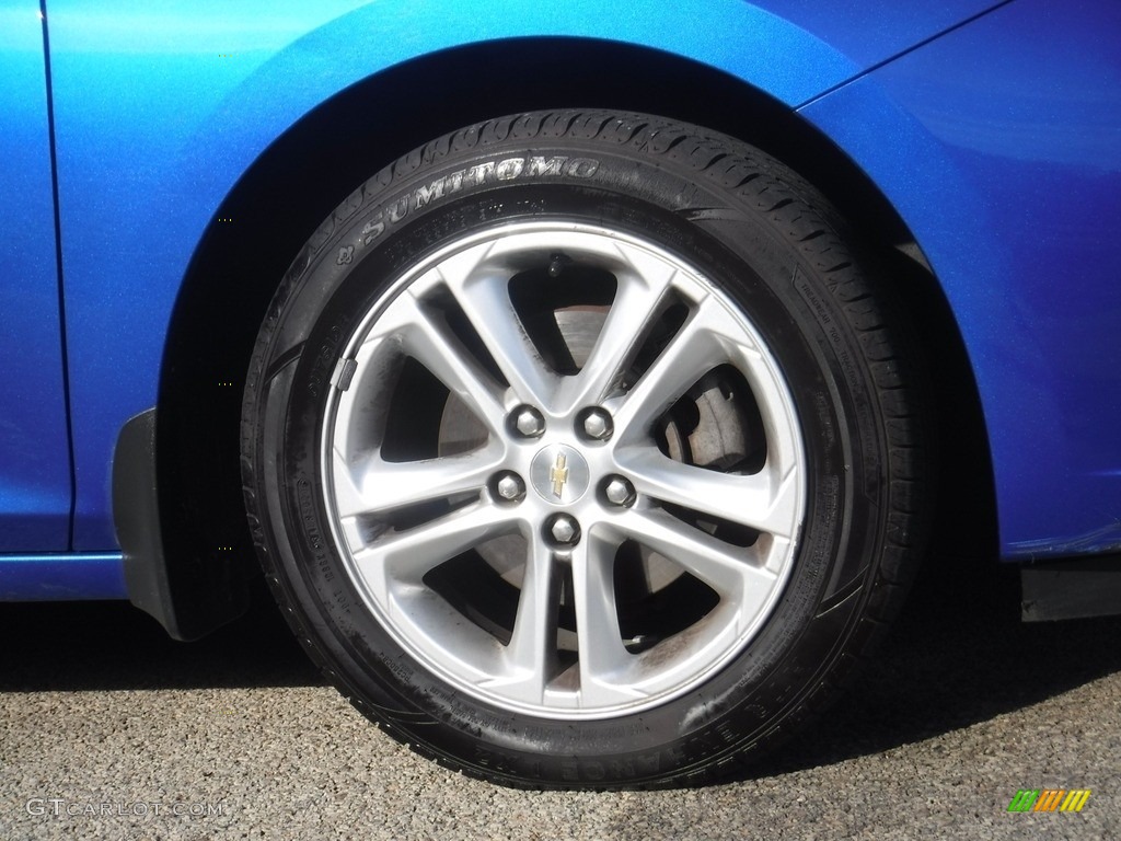 2017 Cruze LT - Kinetic Blue Metallic / Jet Black photo #10
