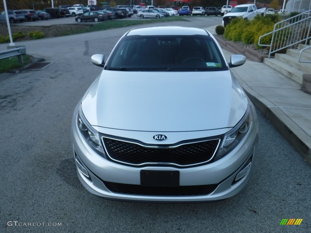 2015 Optima LX - Bright Silver / Gray photo #9