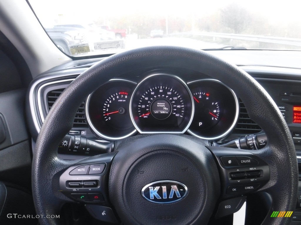 2015 Optima LX - Bright Silver / Gray photo #22