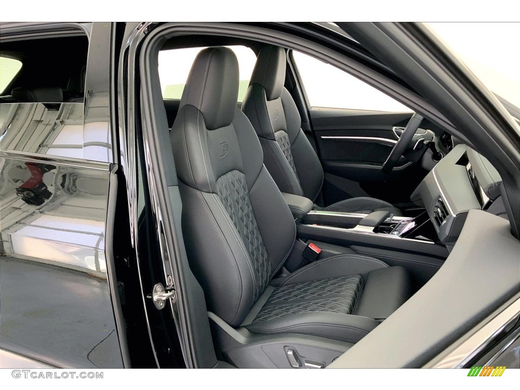 Black Interior 2022 Audi e-tron S Premium Plus quattro Sportback Photo #145078775