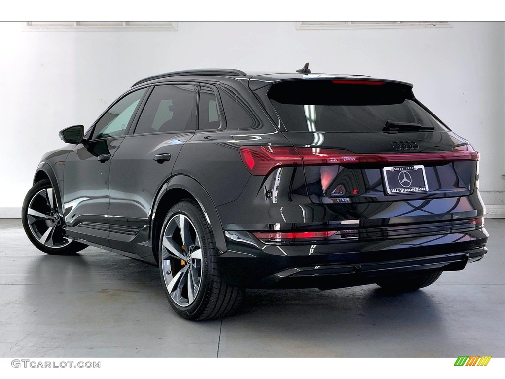 Brilliant Black 2022 Audi e-tron S Premium Plus quattro Sportback Exterior Photo #145078829