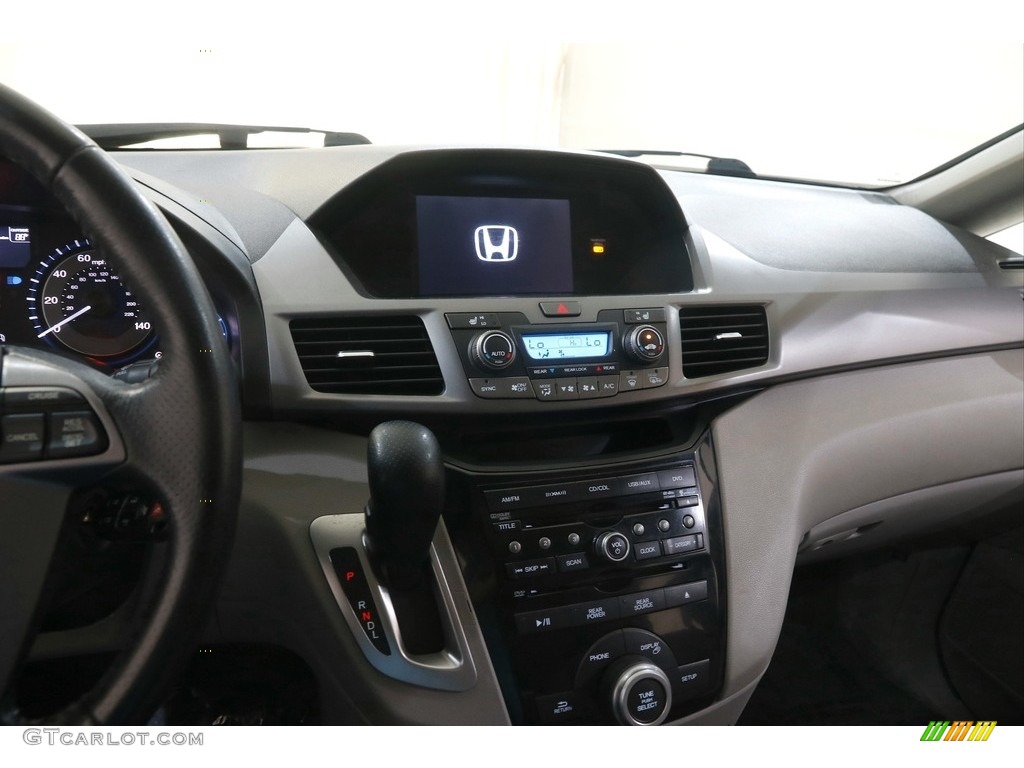 2013 Odyssey EX-L - Alabaster Silver Metallic / Gray photo #9