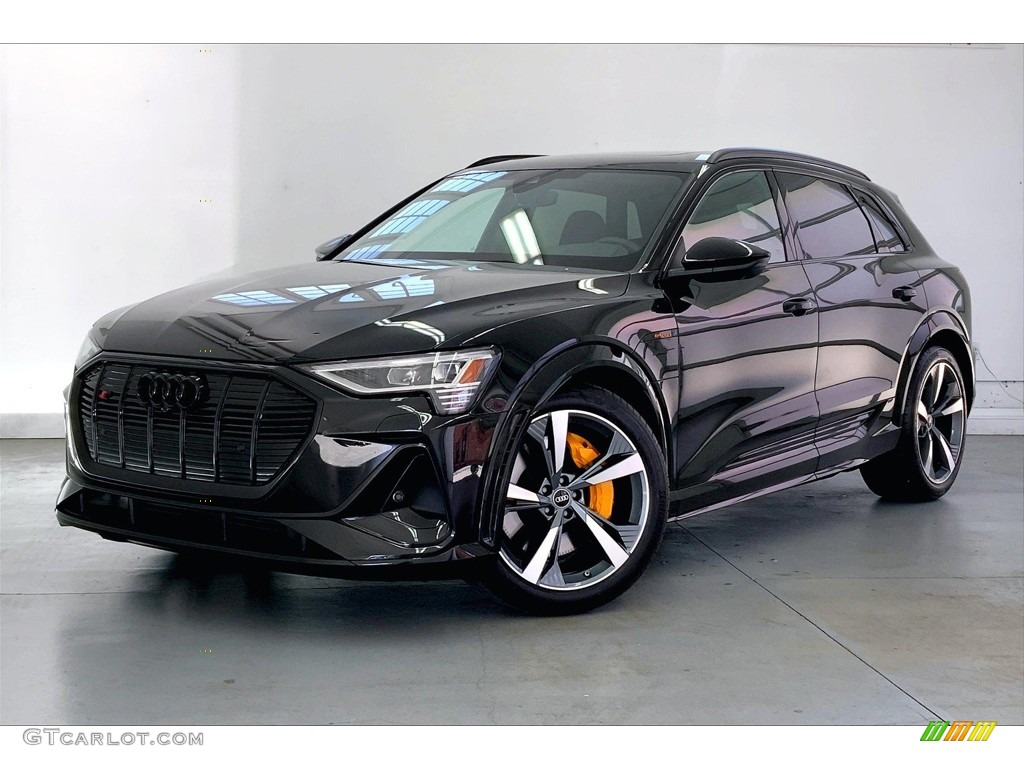 Brilliant Black 2022 Audi e-tron S Premium Plus quattro Sportback Exterior Photo #145078853