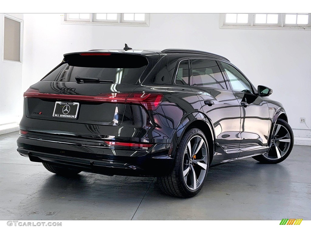 Brilliant Black 2022 Audi e-tron S Premium Plus quattro Sportback Exterior Photo #145078874