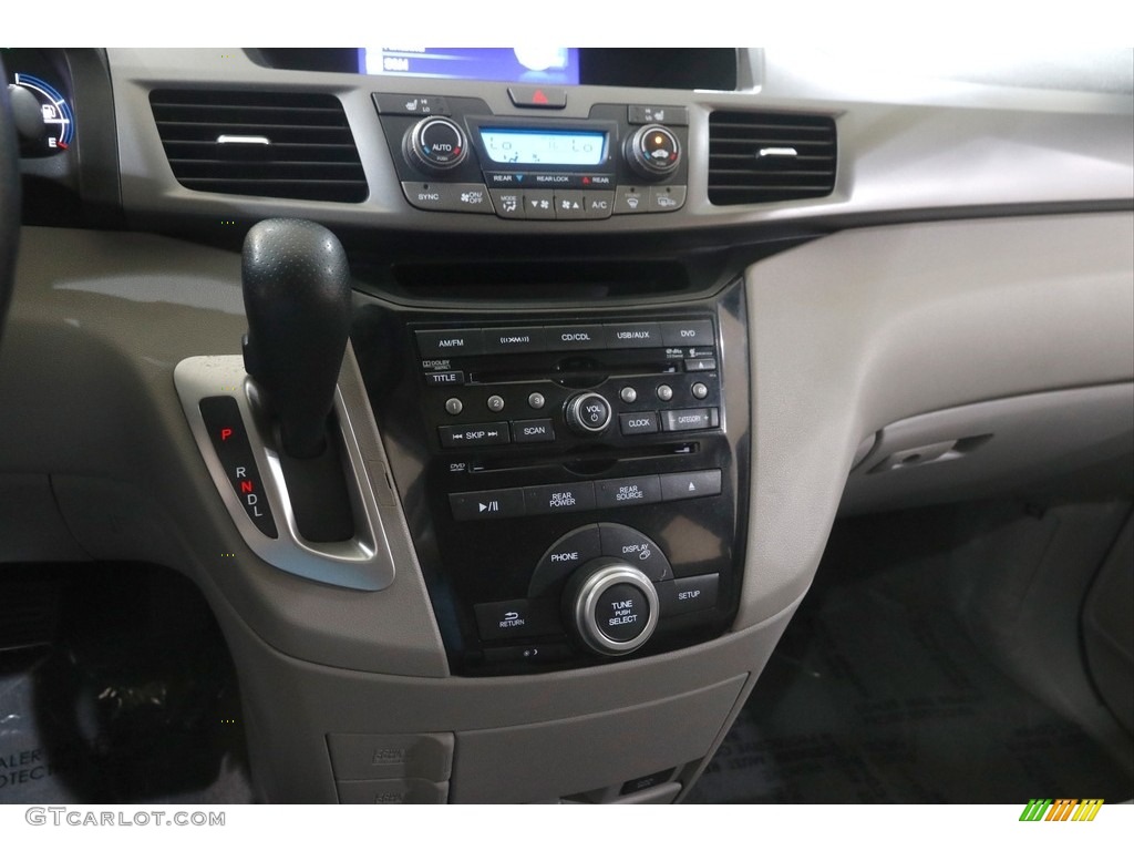 2013 Odyssey EX-L - Alabaster Silver Metallic / Gray photo #13