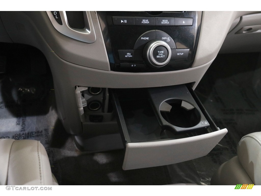 2013 Odyssey EX-L - Alabaster Silver Metallic / Gray photo #14