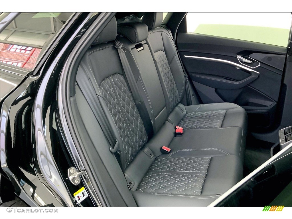 2022 Audi e-tron S Premium Plus quattro Sportback Rear Seat Photo #145078952