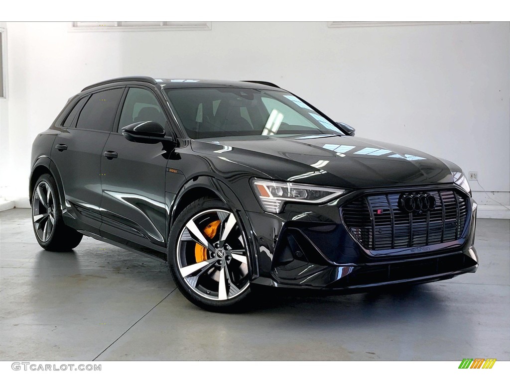 Brilliant Black 2022 Audi e-tron S Premium Plus quattro Sportback Exterior Photo #145079159