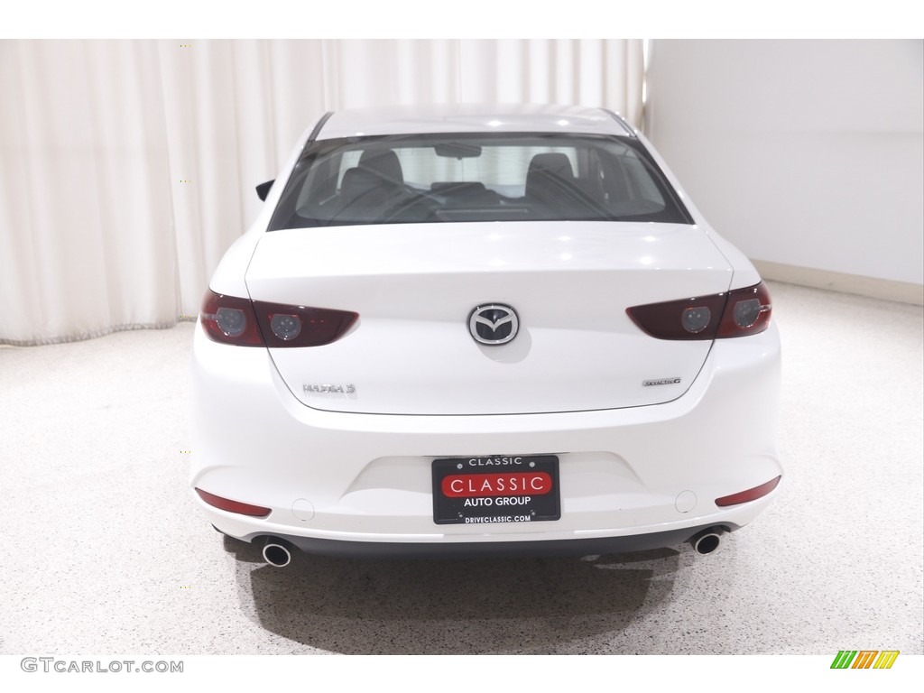 2021 Mazda3 Select Sedan - Snowflake White Pearl Mica / Black photo #17