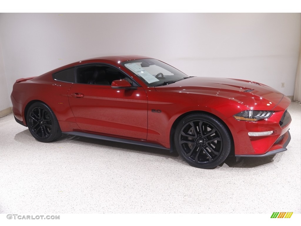 2020 Mustang GT Premium Fastback - Rapid Red / Ebony photo #1
