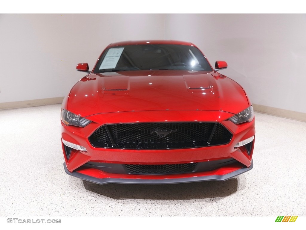 2020 Mustang GT Premium Fastback - Rapid Red / Ebony photo #2