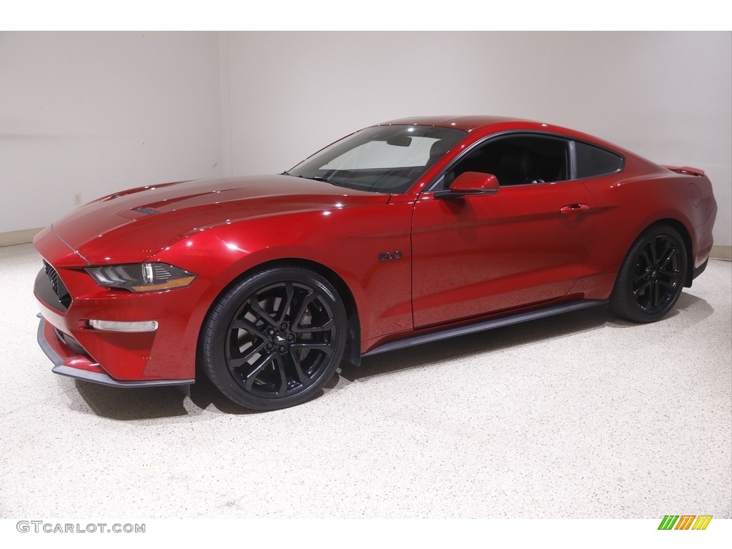 2020 Mustang GT Premium Fastback - Rapid Red / Ebony photo #3
