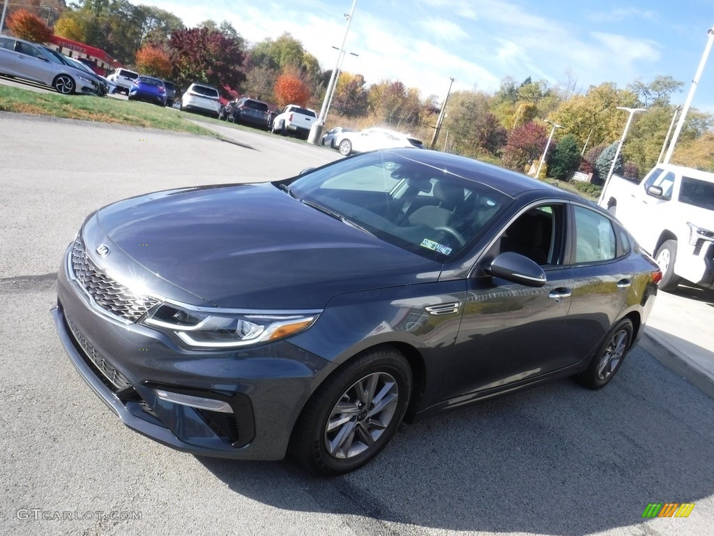 2020 Optima LX - Gravity Gray / Black photo #11