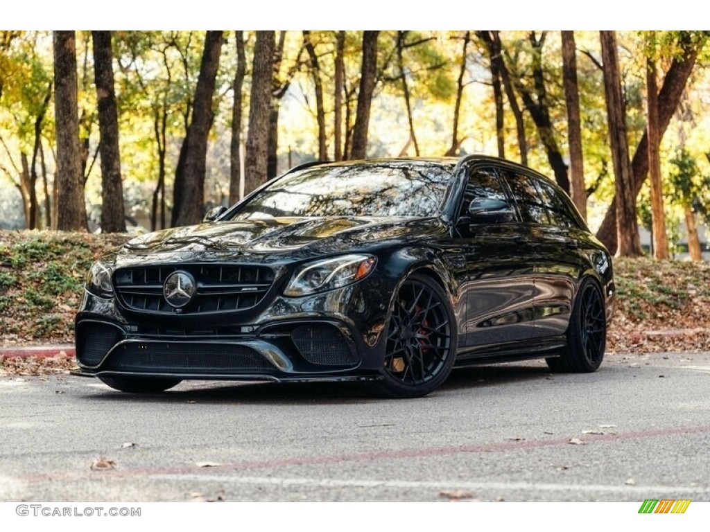 2018 E AMG 63 S 4Matic Wagon - Obsidian Black Metallic / Black photo #5