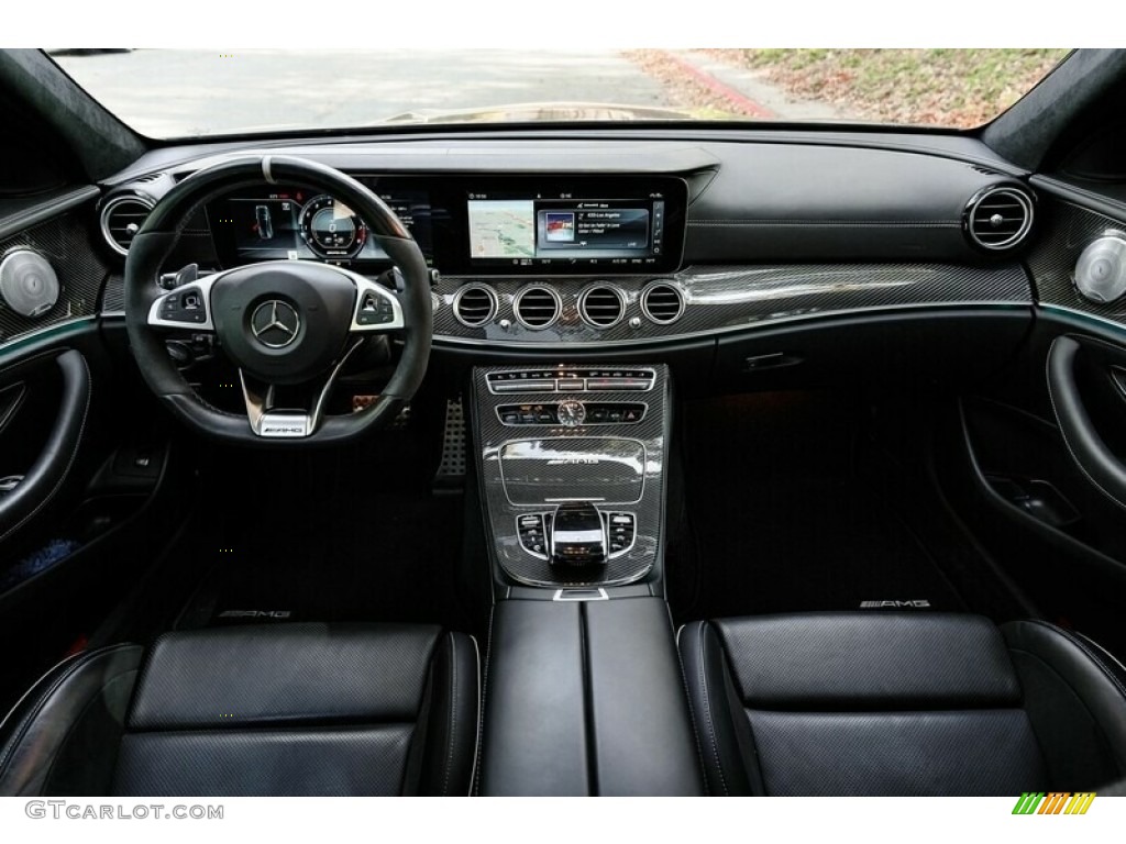 2018 Mercedes-Benz E AMG 63 S 4Matic Wagon Black Dashboard Photo #145080387