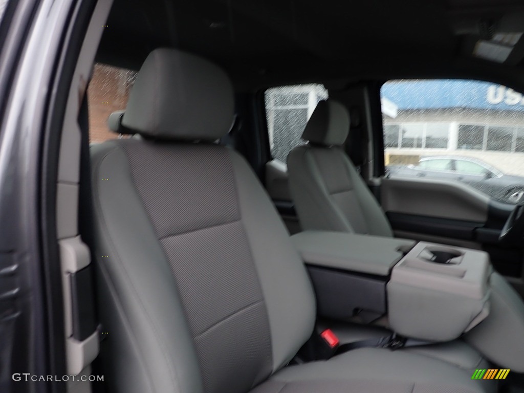 2022 F350 Super Duty XL SuperCab 4x4 - Carbonized Gray / Medium Earth Gray photo #11