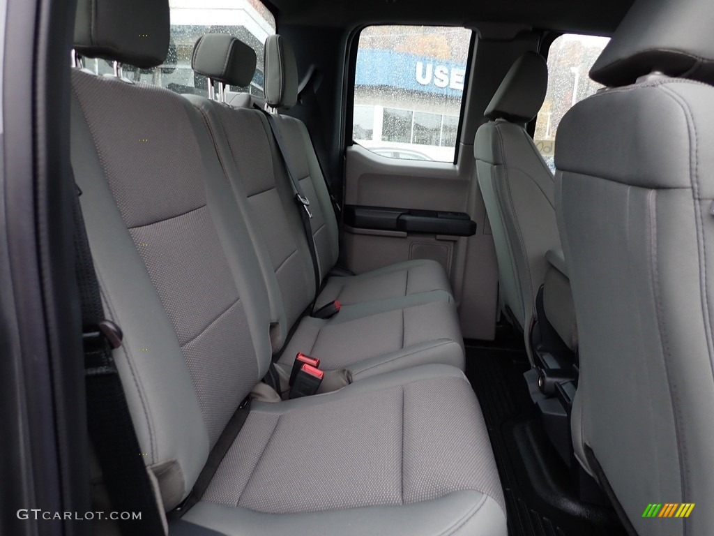 2022 F350 Super Duty XL SuperCab 4x4 - Carbonized Gray / Medium Earth Gray photo #12