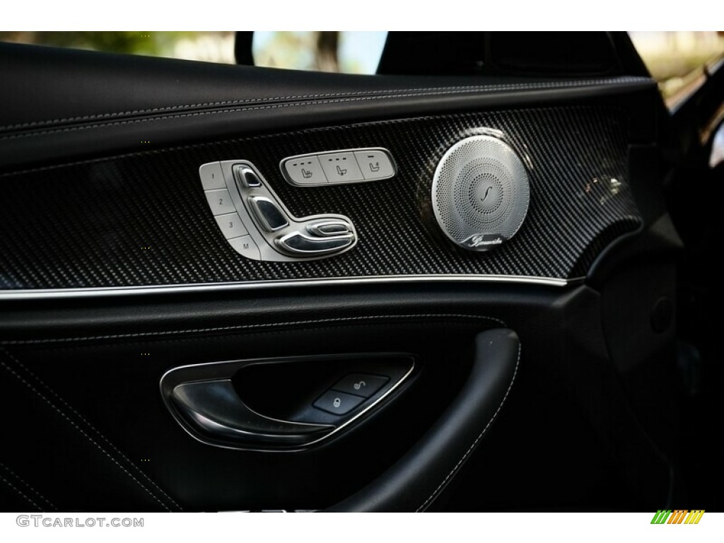 2018 Mercedes-Benz E AMG 63 S 4Matic Wagon Black Door Panel Photo #145080900