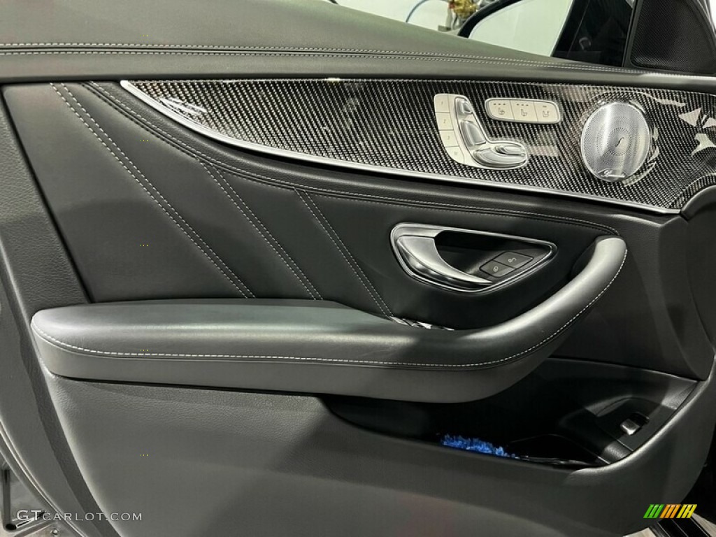 2018 Mercedes-Benz E AMG 63 S 4Matic Wagon Black Door Panel Photo #145080919
