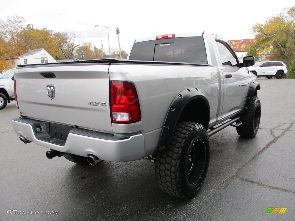 2011 Ram 1500 ST Regular Cab 4x4 - Bright Silver Metallic / Dark Slate Gray/Medium Graystone photo #4