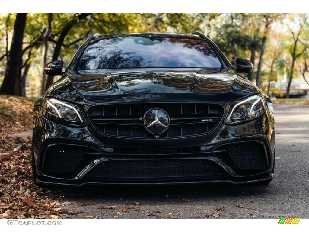 2018 E AMG 63 S 4Matic Wagon - Obsidian Black Metallic / Black photo #42