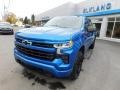 2023 Glacier Blue Metallic Chevrolet Silverado 1500 RST Crew Cab 4x4  photo #3