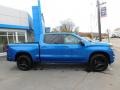 2023 Glacier Blue Metallic Chevrolet Silverado 1500 RST Crew Cab 4x4  photo #7