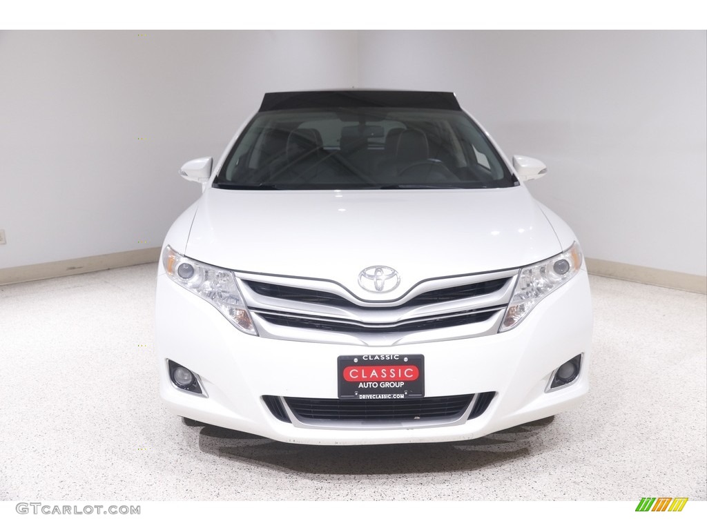 2013 Venza XLE AWD - Blizzard White Pearl / Black photo #2