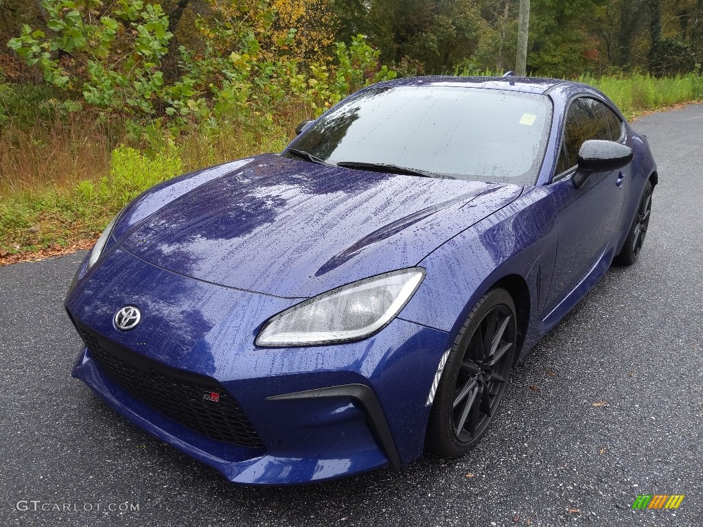 Trueno Blue 2022 Toyota GR86 Premium Coupe Exterior Photo #145081659