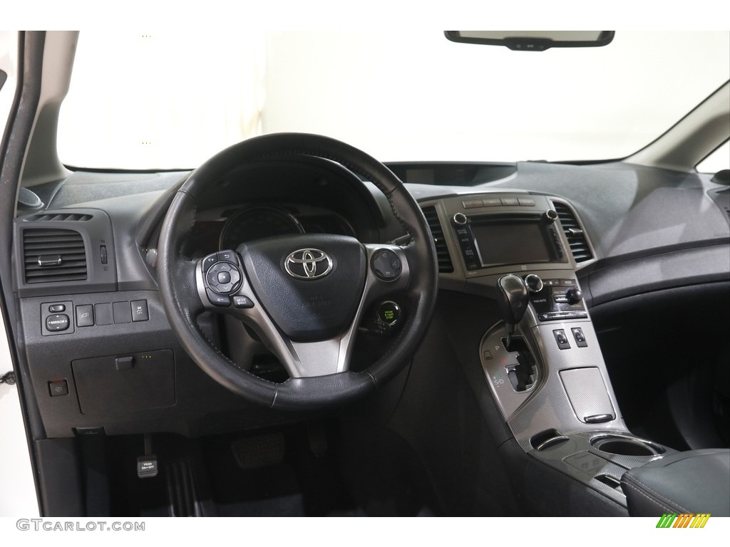 2013 Venza XLE AWD - Blizzard White Pearl / Black photo #6